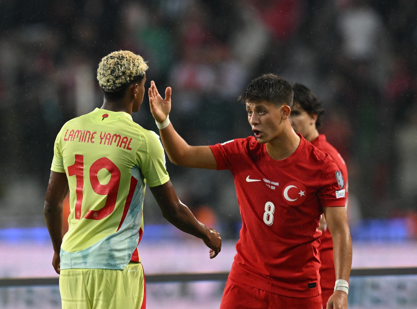 ”El Clasico” s-a mutat în Turcia - Spania: Arda Guler și Lamine Yamal s-au îmbrâncit pe teren