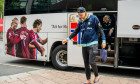 Football, FIFA World Cup Qualifier, Norway, training