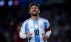 Buenos Aires, Argentina. 04th Sep, 2025. Lionel Messi of Argentina seen during the match between Argentina and Venezuela as part of 2026 FIFA World Cup Qualifiers at Estadio Mas Monumental. Final score Argentina 3 : 0 Venezuela Credit: SOPA Images Limited