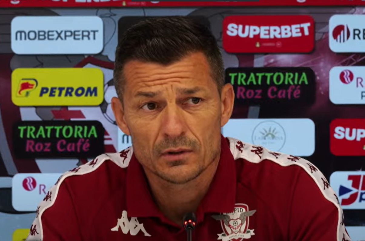 Imagine Stire Costel Gâlcă a numit contracandidatele Rapidului la titlu. Ce a spus despre FCSB | 2review.ro