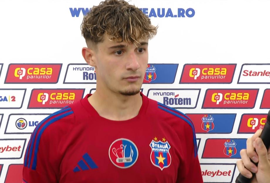 Nicolas Popescu a debutat la Steaua! Cum a simțit primul meci în Ghencea