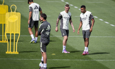 Real Madrid Training Session In Valdebebas, Spain - 29 Aug 2025
