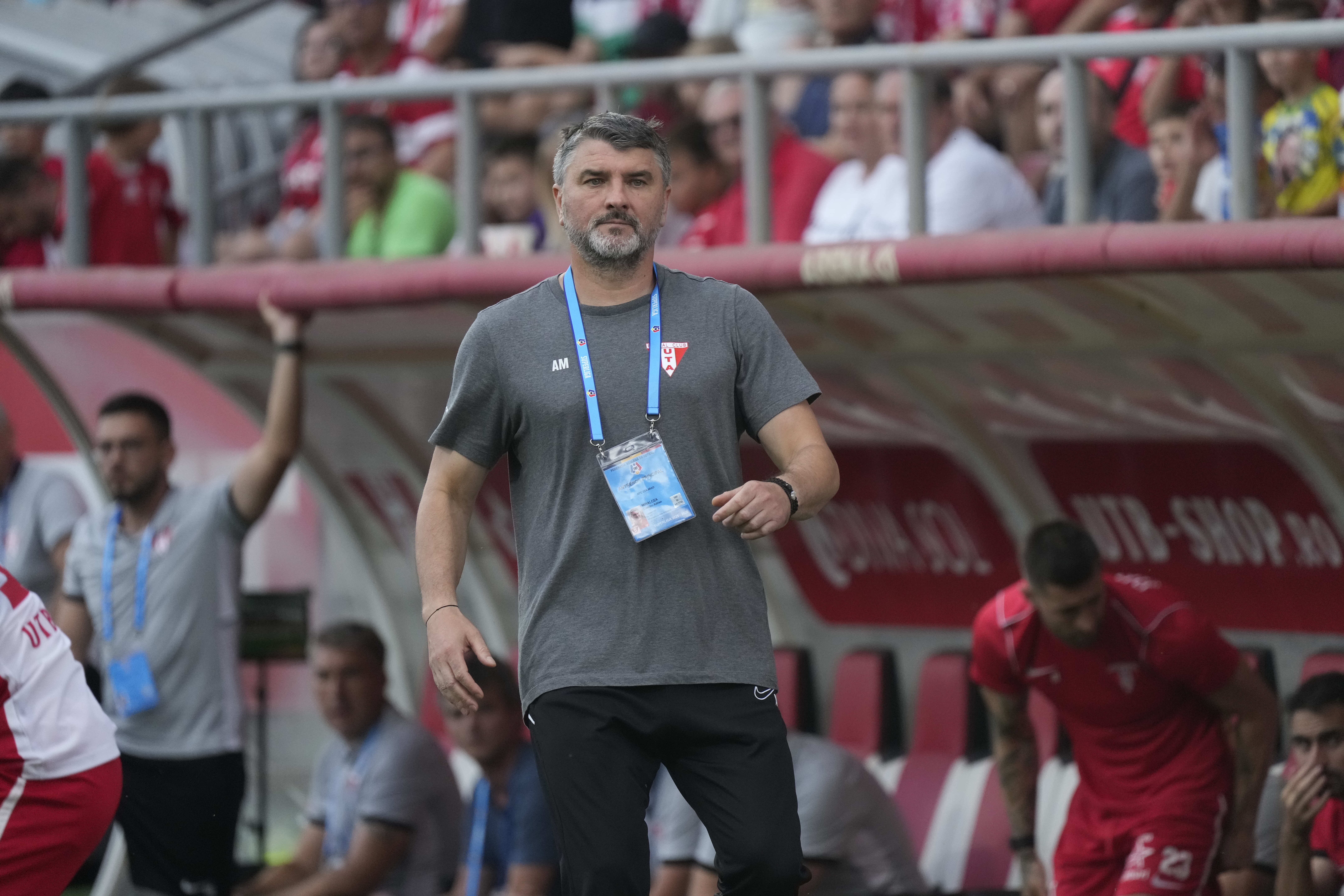 Adrian Mihalcea nu s-a ferit de cuvinte, după UTA - FC Argeș 3-3: ”În genunchi”