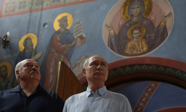 Russian President Putin And Belarus President Lukashenko Visit Valaam