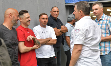 FOTBAL:LEGENDE STEAUA BUCURESTI-LEGENDE ROMANIA, AMICAL (7.06.2022)