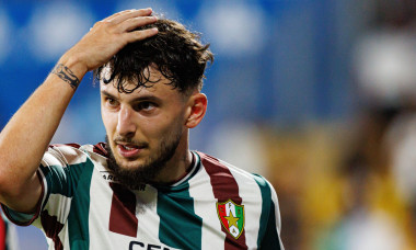 Ianis Stoica seen during Liga Portugal game between teams of GD Estoril Praia and CF Estrela Amadora (Maciej Rogowski)