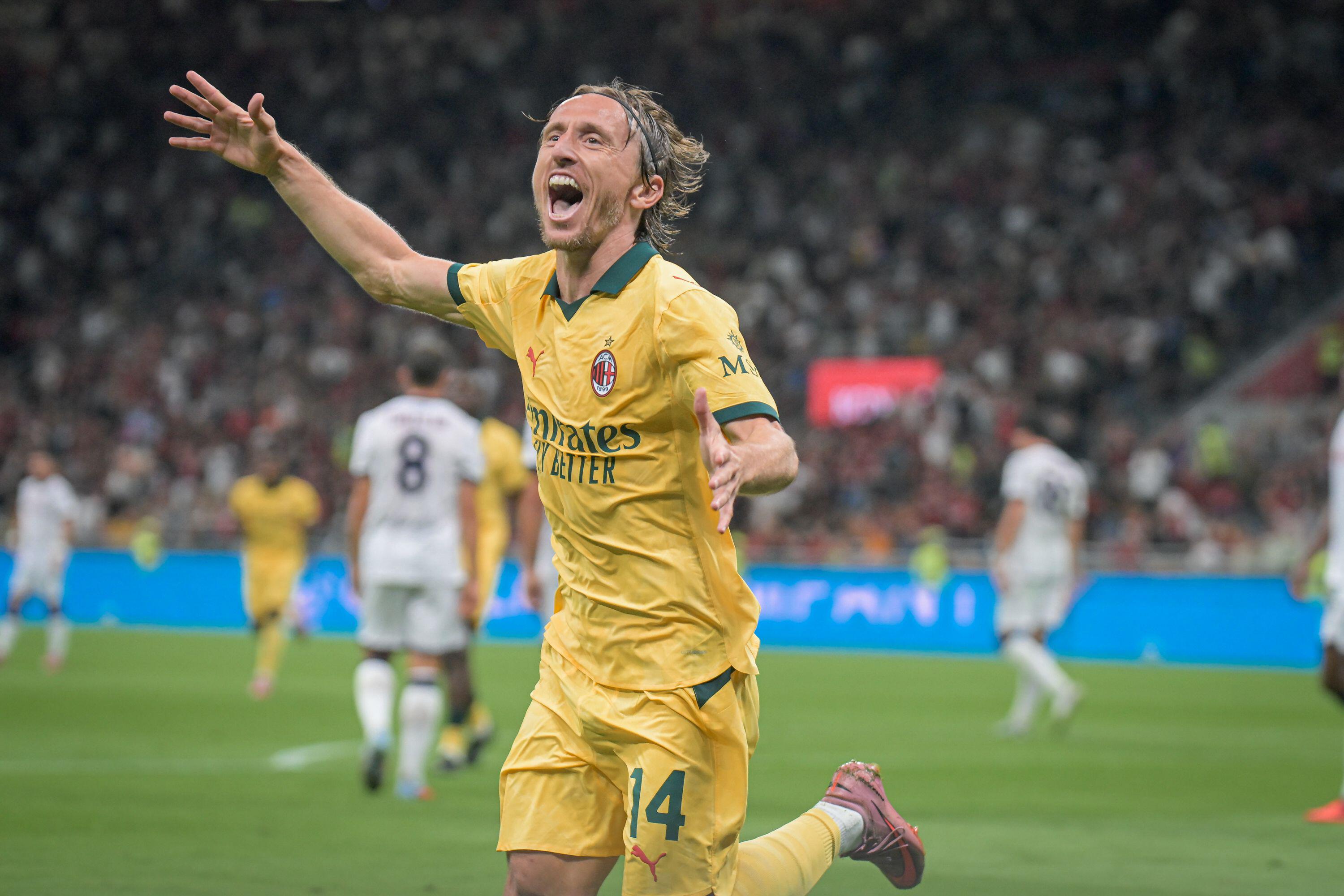 Luka Modric a marcat primul gol în Serie A și i-a lăsat "mască" pe italieni, dar și pe spanioli