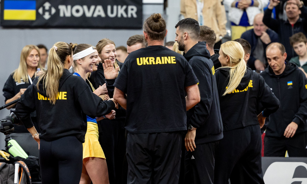 Switzerland vs Ukraine ? Billie Jean King Cup, Radom, Poland - 12 Apr 2025