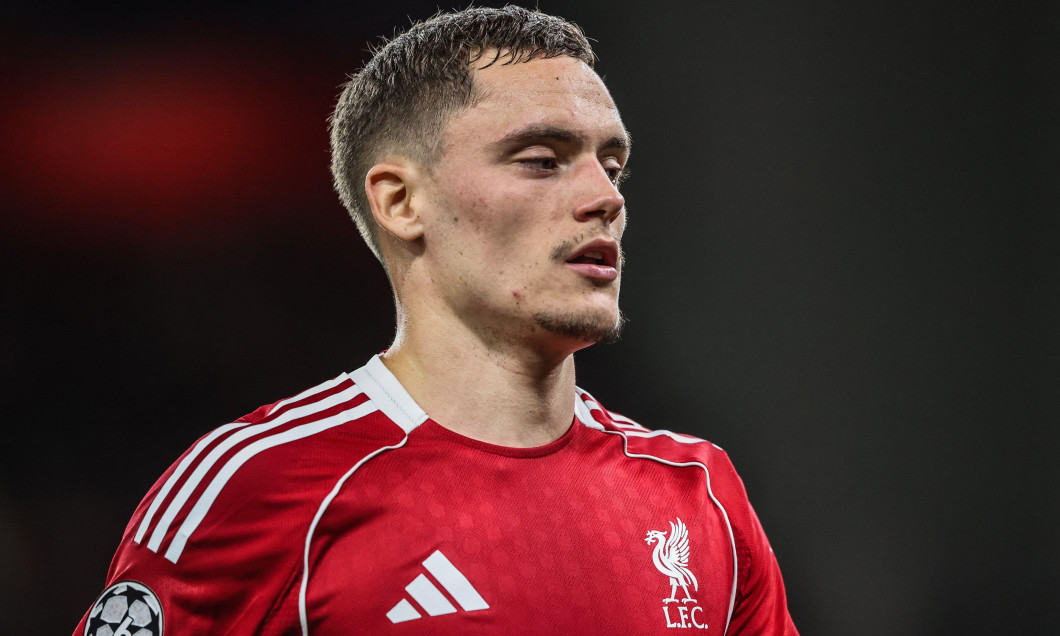 Florian Wirtz of Liverpool during the UEFA Champions League, League Stage Liverpool vs Atletico Madrid at Anfield, Liverpool, United Kingdom, 17th September 2025 (Photo by Alfie Cosgrove/News Images)