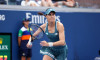 Flushing Meadows, New York - Sorana Cirstea of, Romania. 26th Aug, 2025. during second round match against Karolina Muchova at the US Open. Muchova won the match in three sets. Credit: Adam Stoltman/Alamy Live News