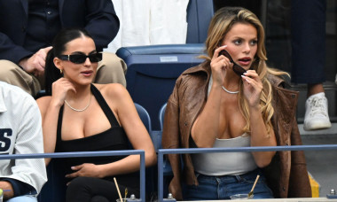 Flushing NY, USA. 07th Sep, 2025. Brooks Nader is seen watching Carlos Alcaraz Vs Jannik Sinner during the finals at the US Open On Arthur Ashe Stadium at the USTA Billie Jean King National Tennis Center on September 7, 2025 in Flushing Queens. Credit: Mp
