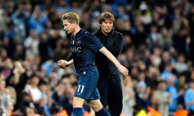 Antonio Conte și-a pus ”cenușă în cap”, după ce l-a schimbat pe De Bruyne în minutul 26 la Manchester City - Napoli