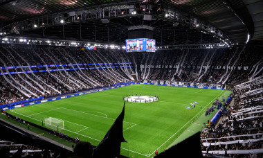 The match UEFA Champions League Eintracht Frankfurt v Galatasaray A.S. at Deutsche Bank Park