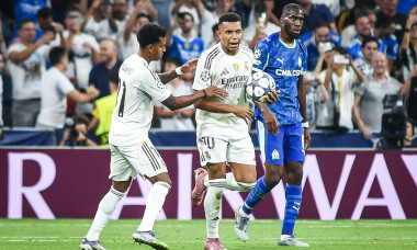 FOOTBALL - CHAMPIONS LEAGUE - REAL MADRID v MARSEILLE, , Madrid, Espagne - 16 Sep 2025