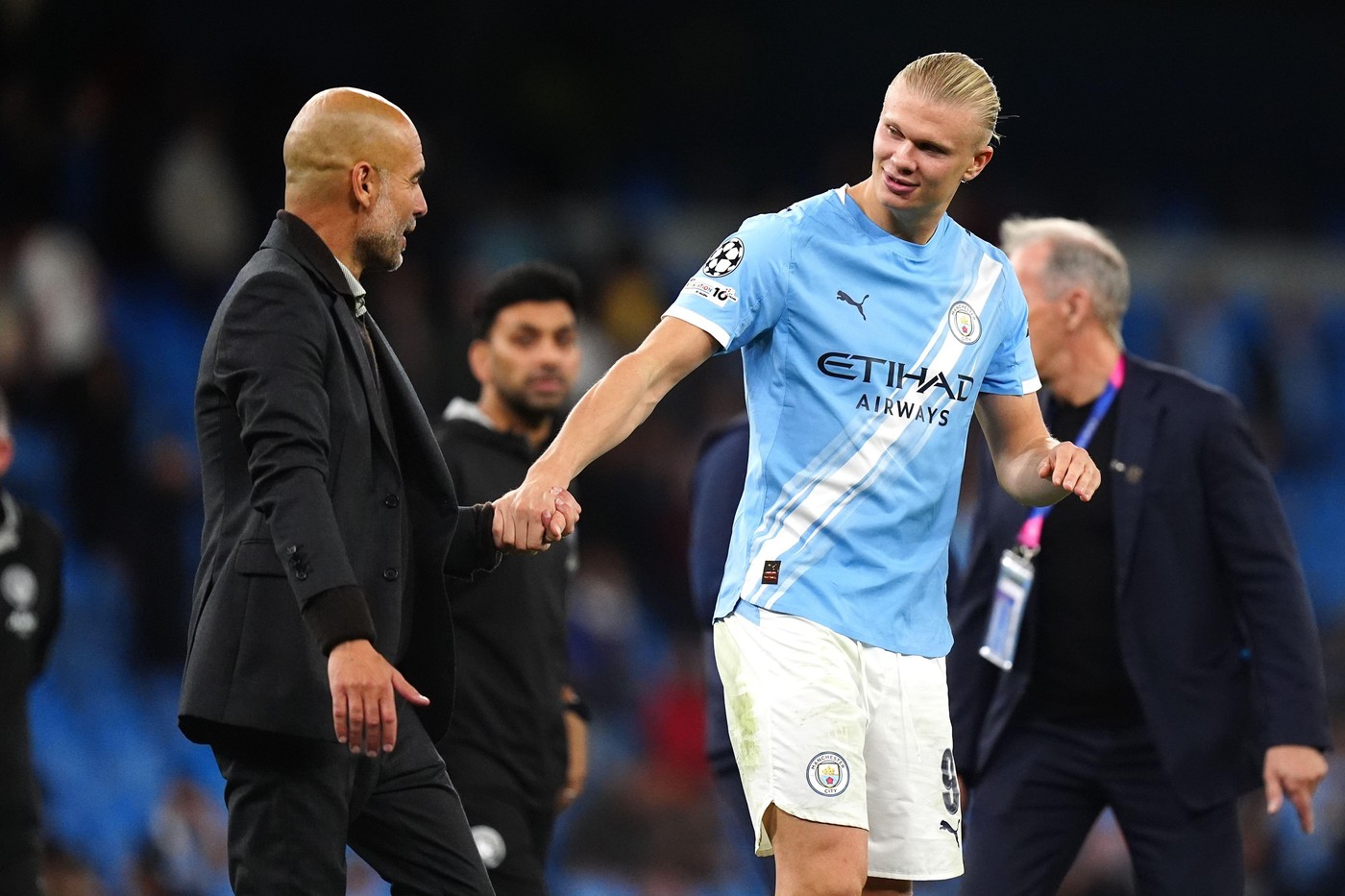 Pep Guardiola nu mai are niciun dubiu: ”Erling Haaland îi poate depăși pe Messi și Ronaldo”