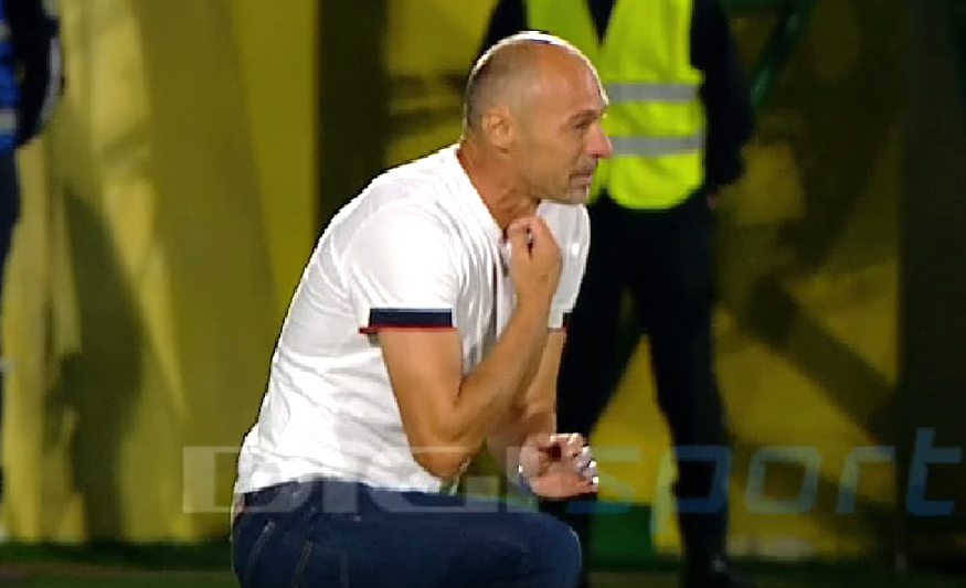 Ce imagini la Mioveni! Gesturile făcute de Bogdan Andone, imediat după FC Argeș - U Cluj 1-0