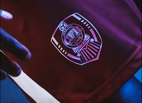 Inedit în România: CFR Cluj și-a prezentat noul echipament