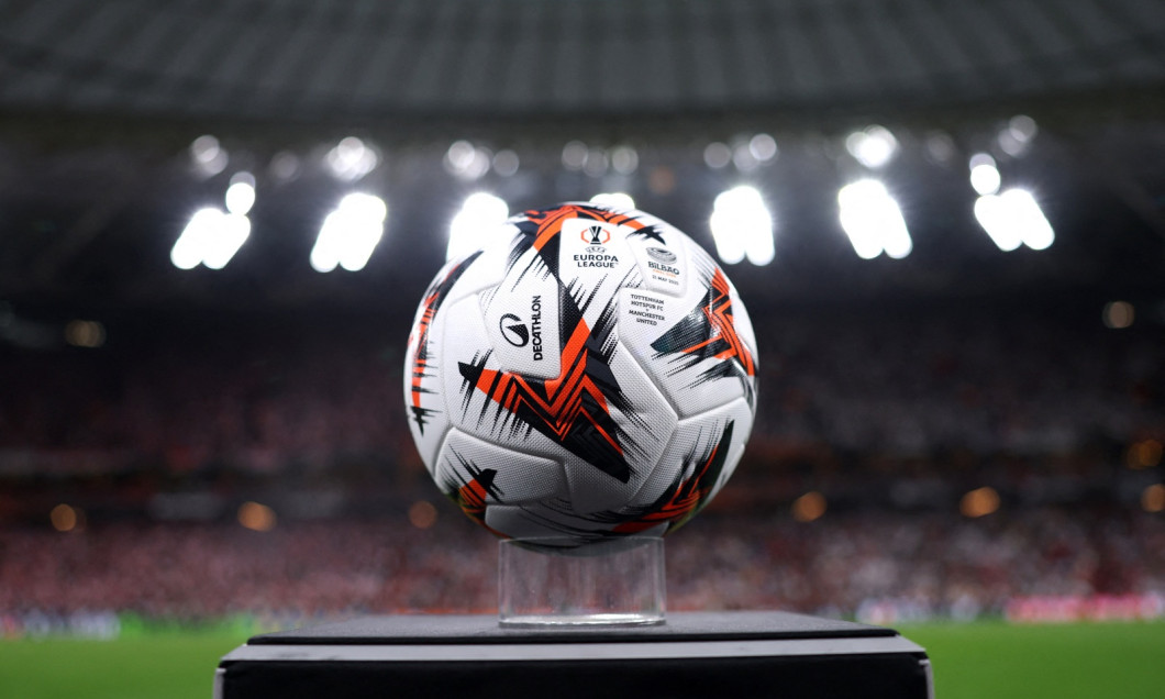 EXCLUSIVE: Back of the net! Match balls from Tottenham’s Europa League final win over Man Utd and Chelsea’s Conference League triumph go under hammer