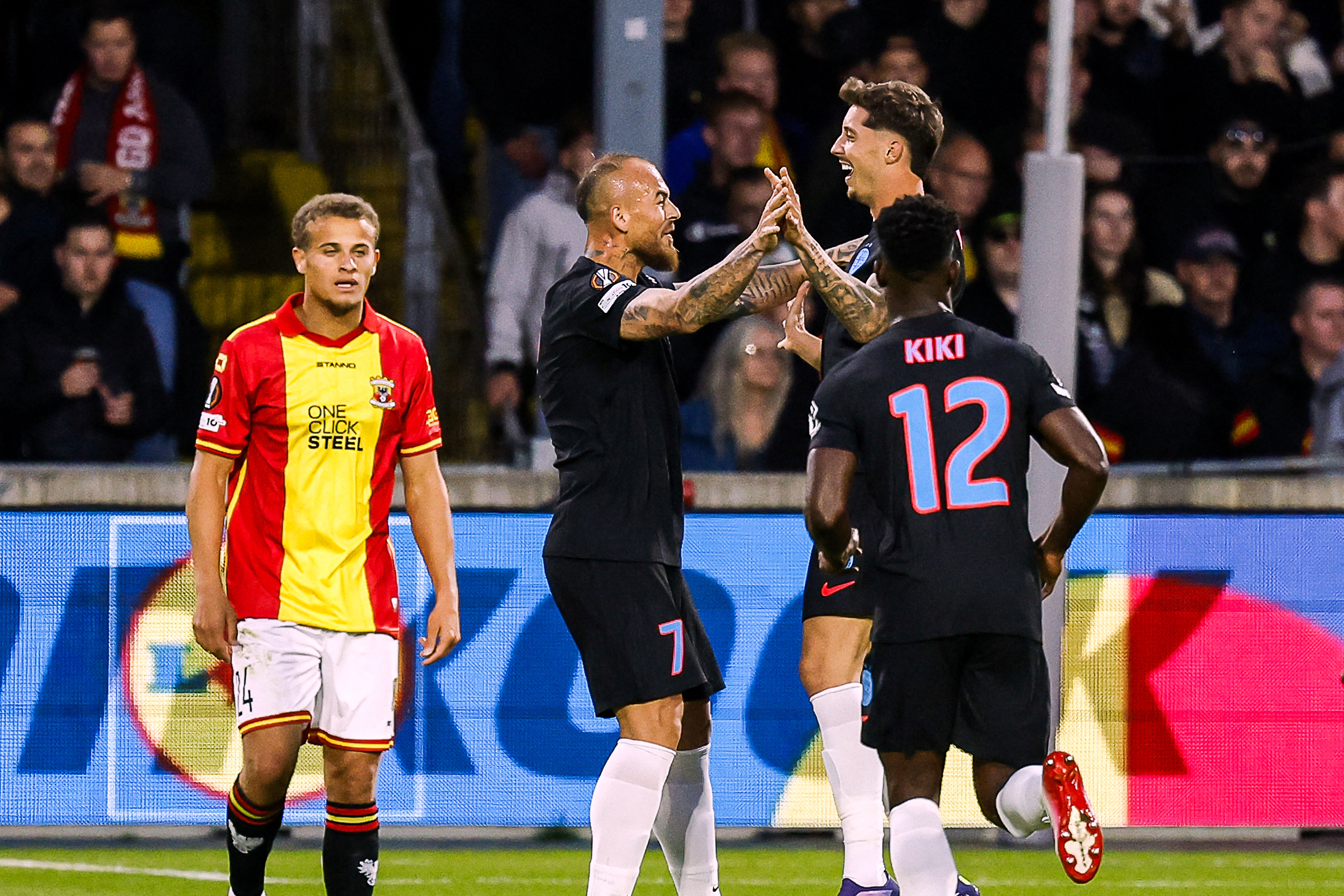 ”Am revenit”! Reacția lui David Miculescu, după ce a adus victoria FCSB-ului cu Go Ahead Eagles