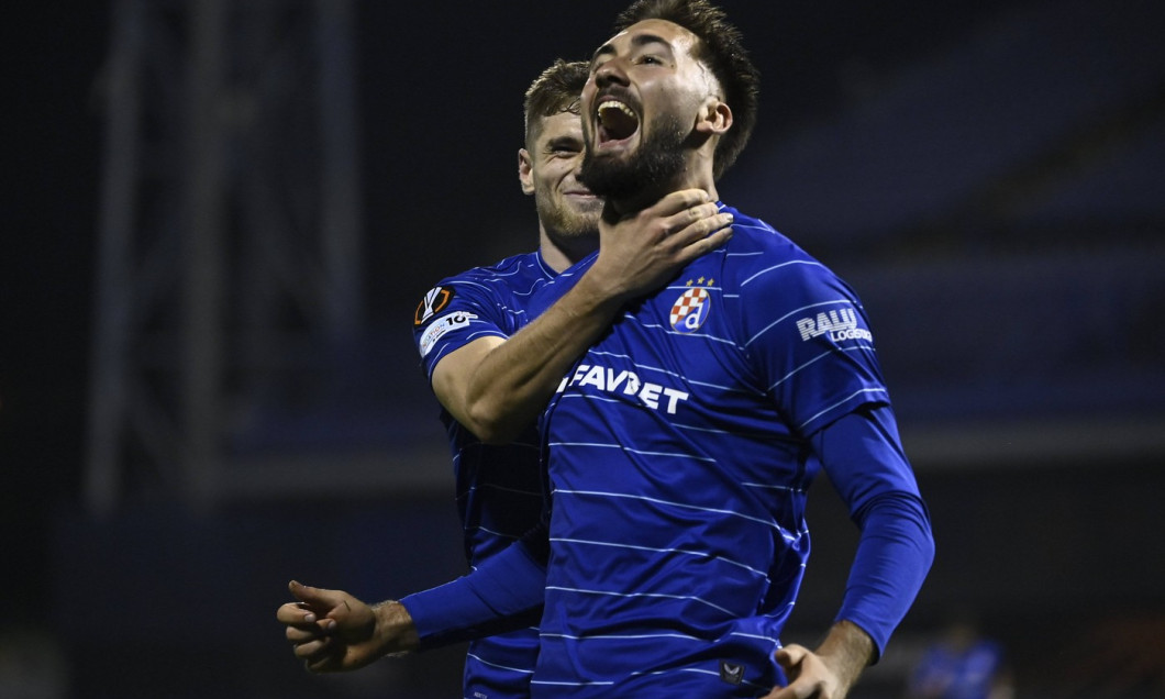 Croatia, Zagreb, 240925. Maksimir Stadium. UEFA Europa League 1st round match, GNK Dinamo - Fenerbahce SK. In the photo: