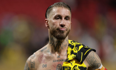 Atlanta, USA. 1st July, 2025. Sergio Ramos of CF Monterrey reacts to the 2-1 defeat following the final whistle of the Borussia Dortmund vs CF Monterrey FIFA Club World Cup match at Mercedes Benz Stadium, Atlanta. Picture credit should read: Jonathan Mosc