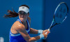 BEIJING, CHINA - SEPTEMBER 24: Sorana Cirstea of Romania competes in the Women s Singles Round of 128 match against Caro