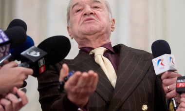 Gigi Becali About the AUR candidate, 2025 Romanian presidential elections, Bucharest, Romania - 11 Mar 2025