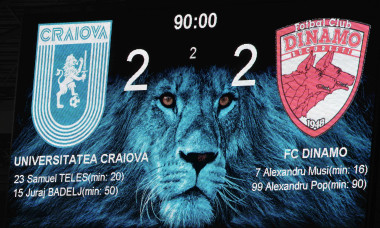 FOTBAL:UNIVERSITATEA CRAIOVA-DINAMO BUCURESTI, SUPERLIGA SUPERBET (26.09.2025)