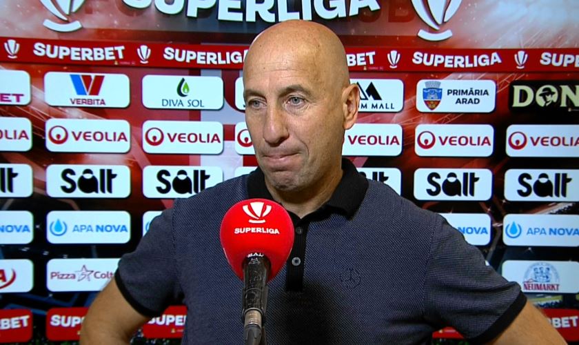 Robert Ilyes nu s-a abținut, după UTA - Csikszereda 0-0: ”De neimaginat. Nu pot să continui în halul ăsta”