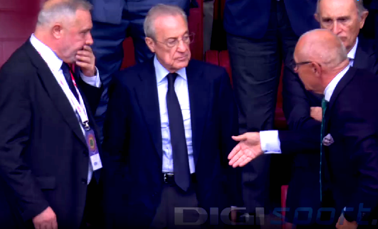 Camerele n-au ratat nimic! Ce a făcut Florentino Perez, imediat după Atletico - Real Madrid 5-2