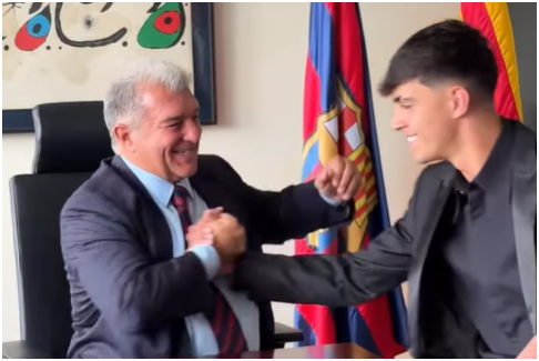 A semnat cu Barcelona până în 2029: clauză de 500.000.000€