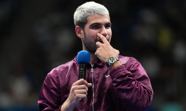 Winner Carlos Alcaraz (ESP) Singles final, Japan Open Tennis 2025 ATP 500, Ariake Colosseum, Tokyo - 30 Sep 2025