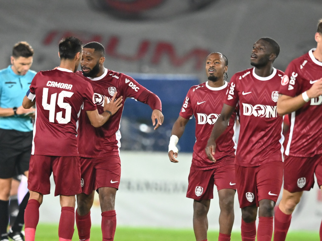 CSM Slatina - CFR Cluj 0-4. Ardelenii n-au avut emoții și au început perfect parcursul din Cupa României