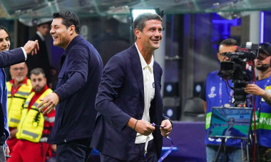 Cristian Chivu head coach of FC Inter during the UEFA Champions League, League phase, MD2 football match between FC Internazionale and SK Slavia Praha on 30 September 2025 at Giuseppe Meazza stadium in Milan, Italy - Photo Alessio Morgese / DPPI