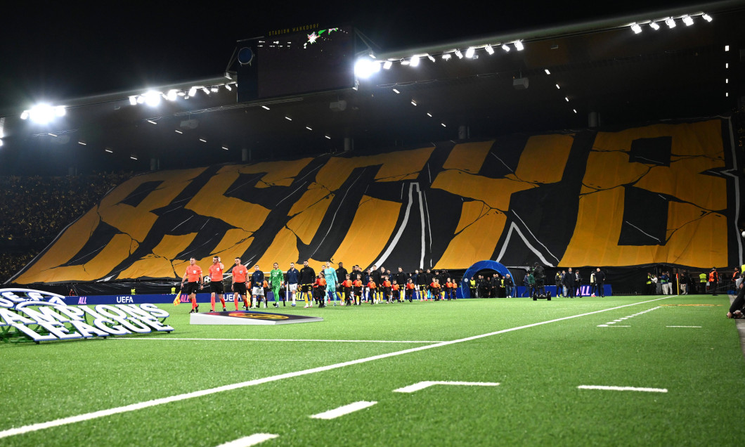Cm Berna (Svizzera) 23/10/2024 - Champions League / Young Boys-Inter / foto Cristiano Mazzi/Image nella foto: tifosi You