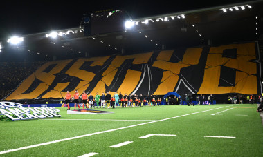 Cm Berna (Svizzera) 23/10/2024 - Champions League / Young Boys-Inter / foto Cristiano Mazzi/Image nella foto: tifosi You