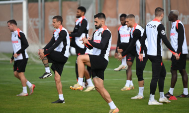 FOTBAL:ANTRENAMENT FCSB MECI YOUNG BOYS BERNA, UEFA EUROPA LEAGUE (1.10.2025)