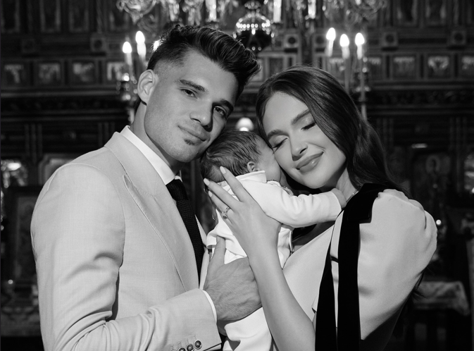 Ianis Hagi și Elena și-au botezat copilul! Ce nume au ales