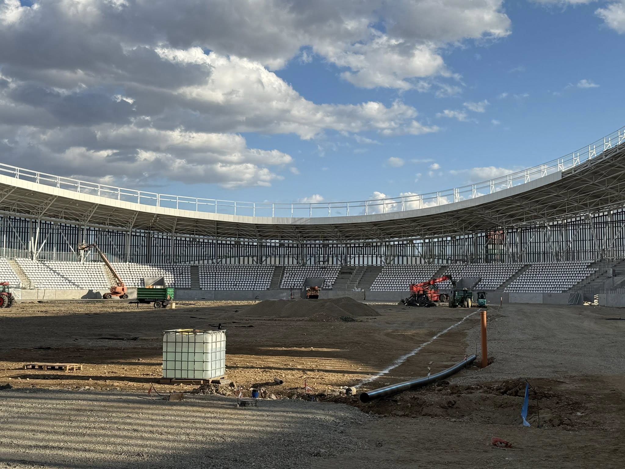Imagini cu noul "OZN" din România! Urmează să fie inaugurat în vara anului 2026