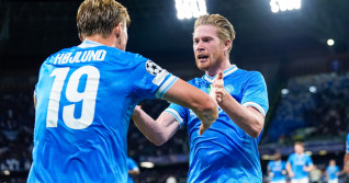 Napoli v Sporting Lisbon - UEFA Champions League, Neaples, Italy - 01 Oct 2025