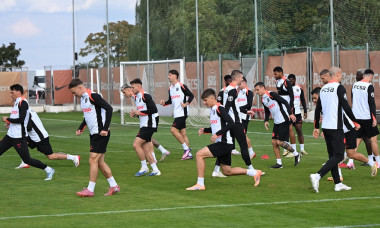 FOTBAL:ANTRENAMENT FCSB MECI YOUNG BOYS BERNA, UEFA EUROPA LEAGUE (1.10.2025)