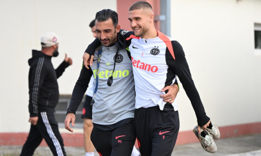 FOTBAL:ANTRENAMENT FCSB MECI YOUNG BOYS BERNA, UEFA EUROPA LEAGUE (1.10.2025)