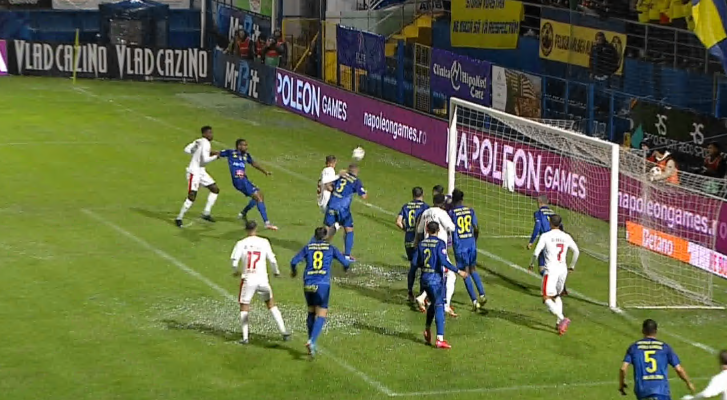 Unirea Slobozia - Dinamo 0-0, ACUM pe Digi Sport 1. Duel în ploaie între ialomițeni și alb-roșii