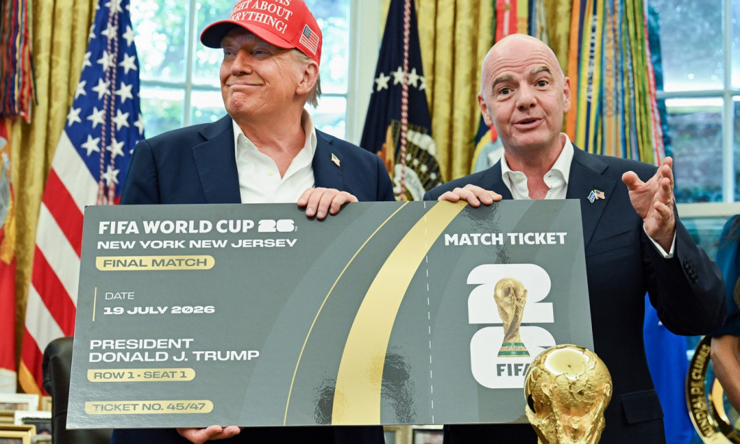 President Donald Trump Announces 2026 World Cup Draw, WASHINGTON, United States - 22 Aug 2025