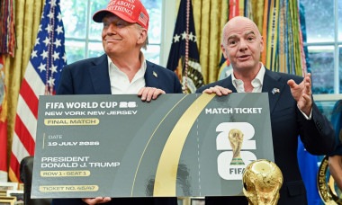 President Donald Trump Announces 2026 World Cup Draw, WASHINGTON, United States - 22 Aug 2025