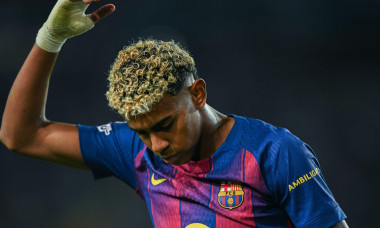 Barcelona, Esp. 01st Oct, 2025. FC BARCELONA vs PARIS SAINT-GERMAIN October 1, 2025 Lamine Yamal (10) of FC Barcelona during the soccer match corresponding to the second match of the group stage of the UEFA Champions League between FC Barcelona and Paris