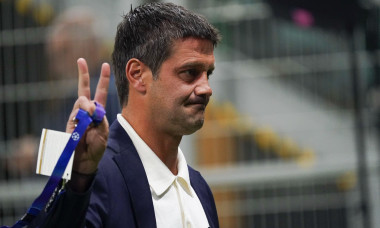 Cristian Chivu head coach of FC Inter during the UEFA Champions League, League phase, MD2 football match between FC Internazionale and SK Slavia Praha on 30 September 2025 at Giuseppe Meazza stadium in Milan, Italy