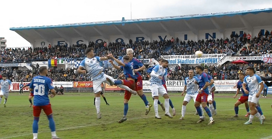 Corvinul - Steaua 0-0, DGS 1. Hunedorenii, ocazii mari | Etapa 9, din Liga 2! Program + Ce meciuri se văd la Digi Sport