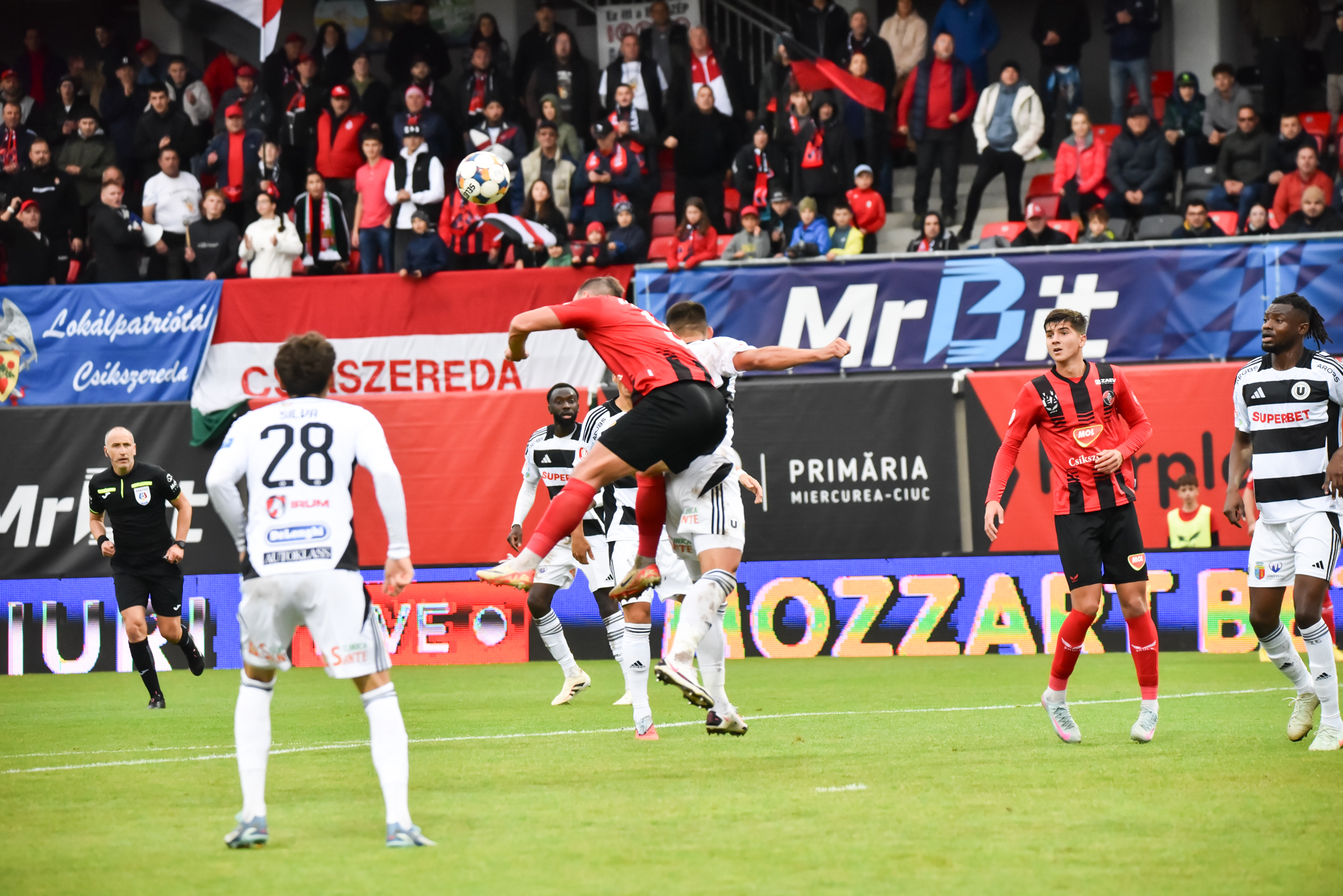 Csikszereda - ”U” Cluj 2-1. Prima victorie pentru ”Ciucani” în 12 meciuri din SuperLiga!