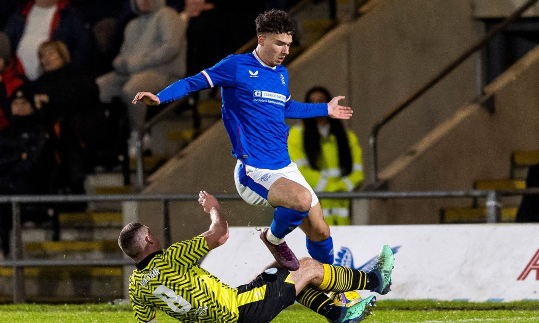 Rangers B v Open Goal Broomhill, Scottish Lowland League, Dumbarton Football Stadium, Dumbarton, Scotland, UK - 29 Nov 2022